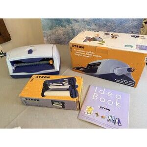 Xyron 9"Creative Station Sticker Laminator Label Maker + 9" Refill Cartridge